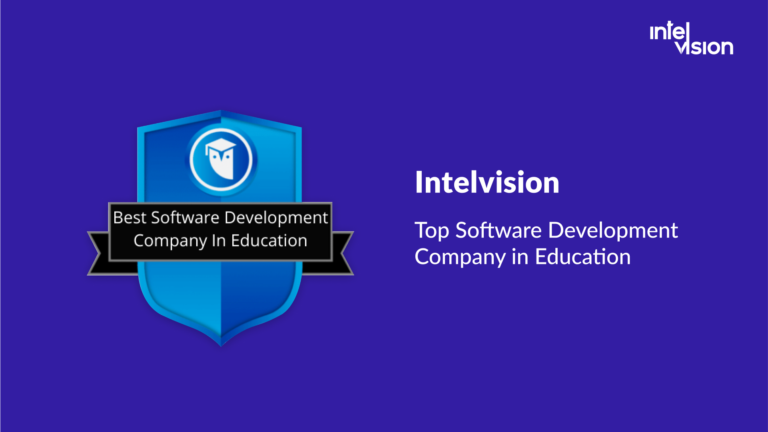 Intelvision is named as a Top Software Development Company in Education for 2022